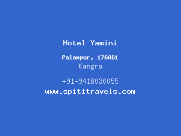 Hotel Yamini, Kangra